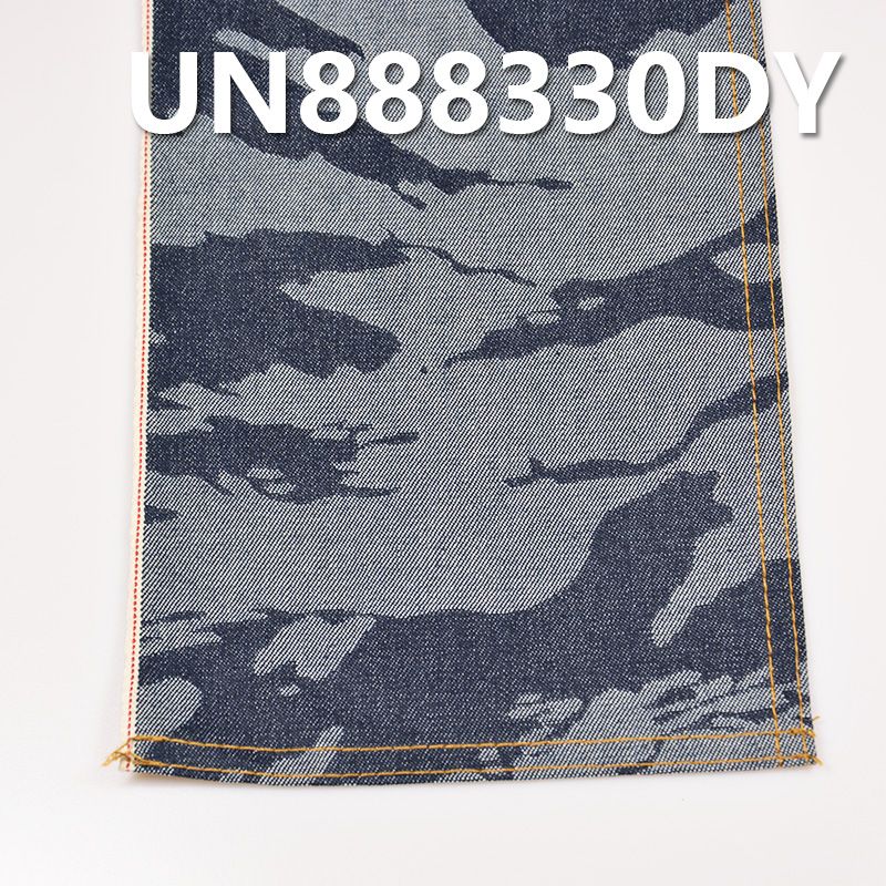 全棉色边迷彩牛仔布 11oz 32/33" UN888330dy