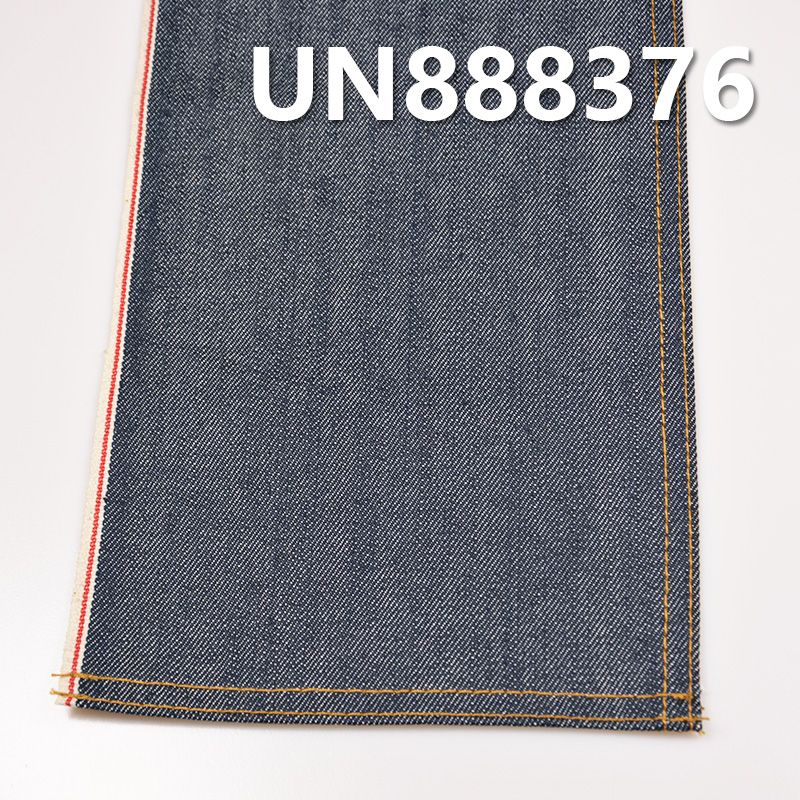 100%棉竹節右斜紅邊牛仔布 11oz 33/34" UN888376