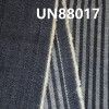 全棉竹節提花條子牛仔布 12.5oz 58/59" UN88017