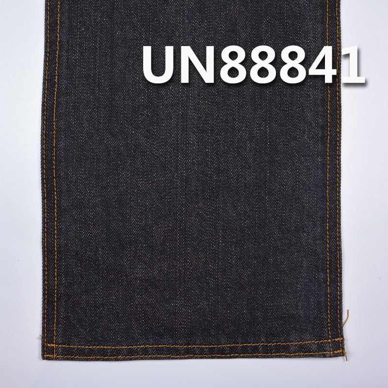 100%棉竹節右斜彩棉底紅邊牛仔布 13oz 32/33" UN88841