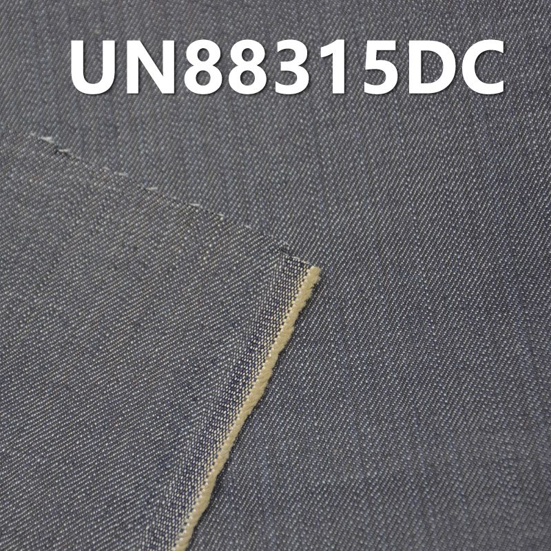 全棉斜纹牛仔布 57/58" 11.5oz 全棉4片Z斜牛仔染色 噴膠 UN88315DC