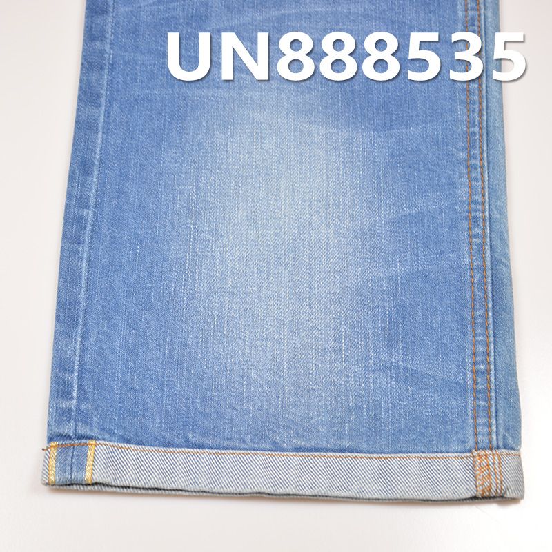 全棉竹节右斜牛仔 11.5OZ 31/32" 全棉竹節右斜紅邊牛仔布 UN888535