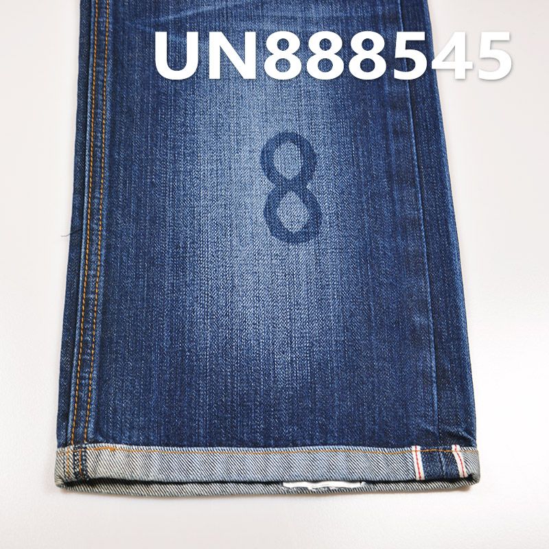 全棉竹节右斜红边牛仔布 11oz 35/36" UN888545