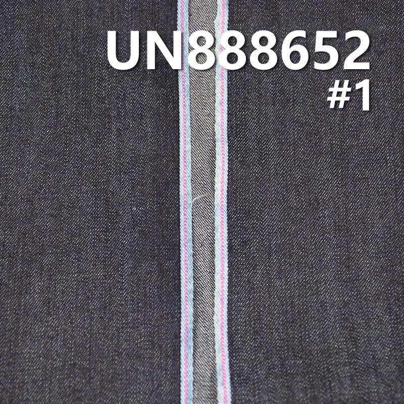 全棉竹節右斜紅邊牛仔布 10.7oz 33/34" UN888652