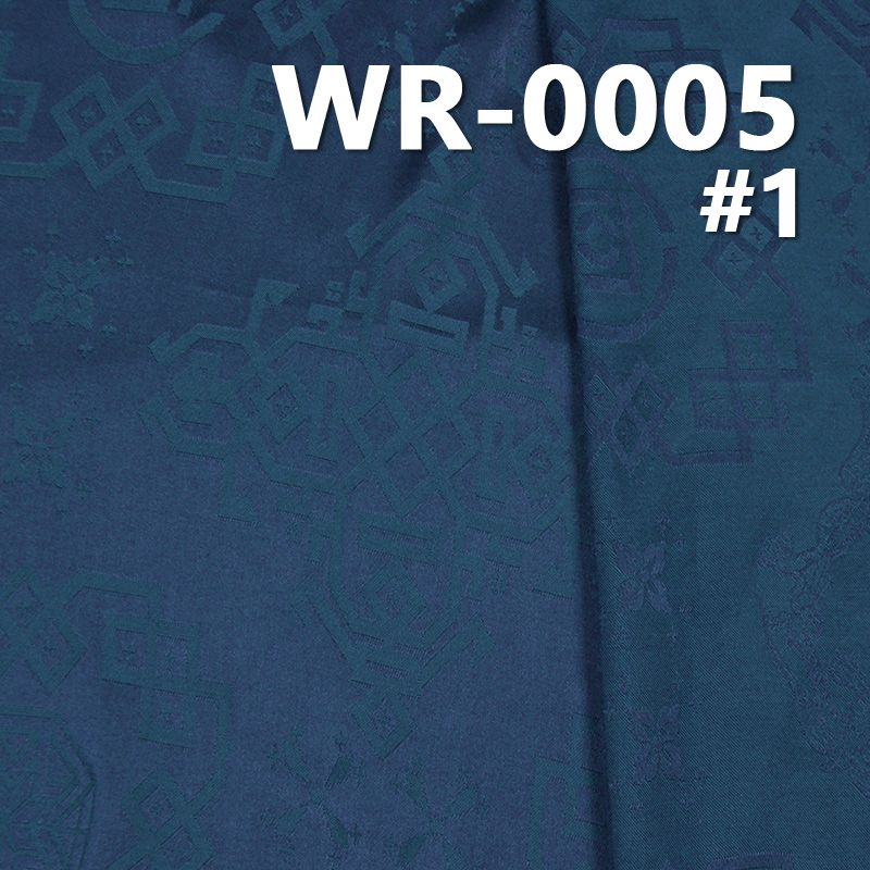 65%人絲 35%人棉交織大提花布 120g/m2 57/58" WR-0005