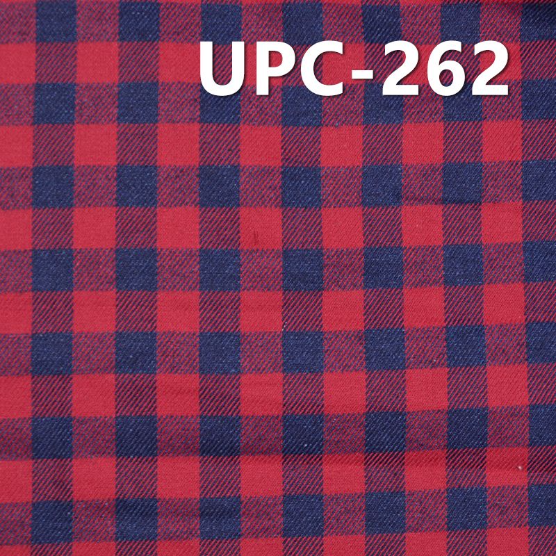 全棉学院风INDIGO色织格子 4.3OZ  57/58" UPC-262
