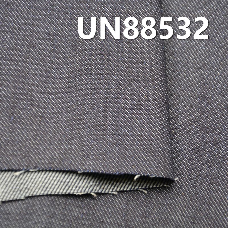 99%棉1%彈竹節左斜絲光彈力牛仔布 11.8oz 57/58" UN88532