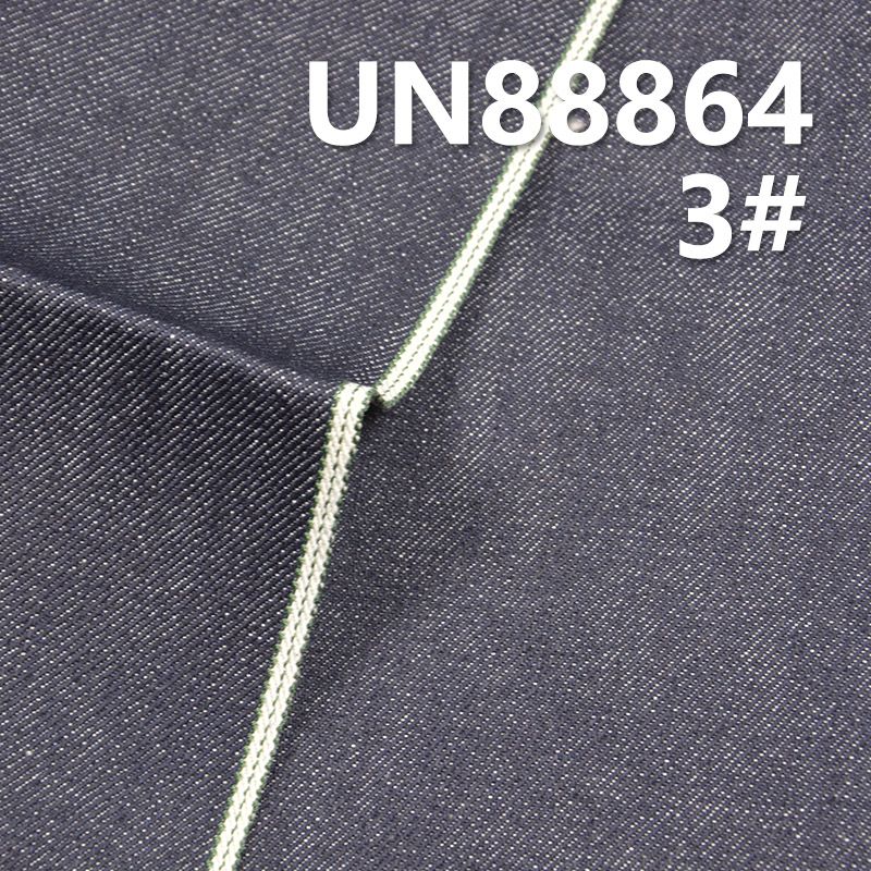 100%棉竹节右斜红边牛仔布 13.3oz 32/33" UN88864