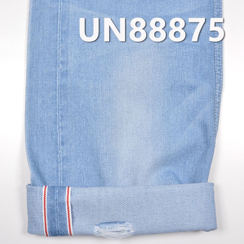 100%棉左斜红边牛仔布 12oz 32-33" UN88875