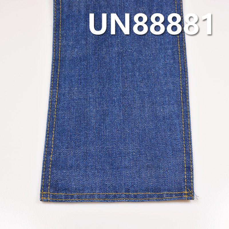 全棉四片"Z"斜色邊牛仔 13oz 31/32" UN88881