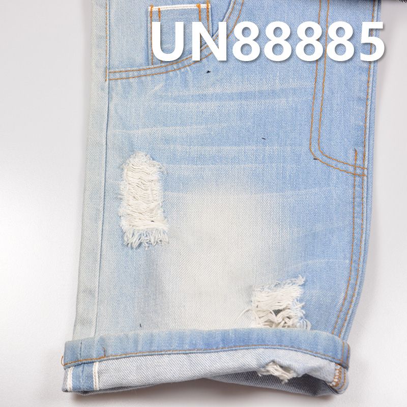 100%棉竹节右斜红边牛仔布 14oz 32-33" UN88885