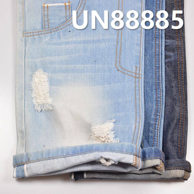 100%棉竹节右斜红边牛仔布 14oz 32-33" UN88885