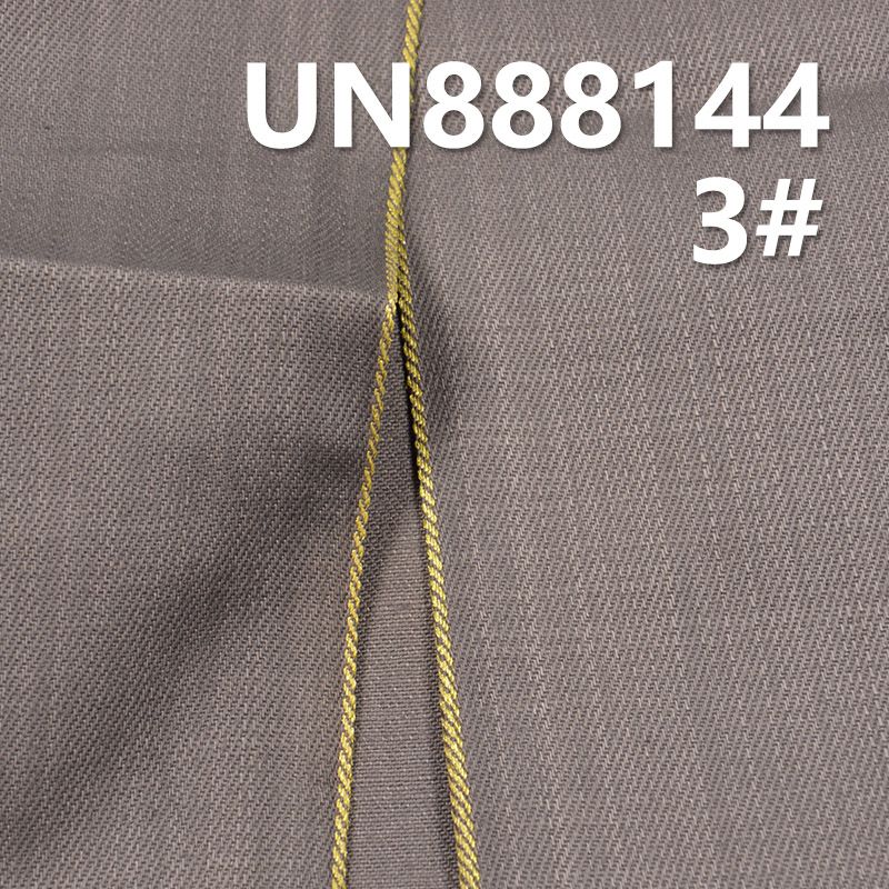 赤耳古法丹宁布  多色 12.5oz 31/32" 全棉竹節右斜金边色边布 UN888144