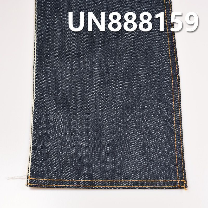 全棉竹節右斜紅邊牛仔布 15.6oz 32.5" UN888159