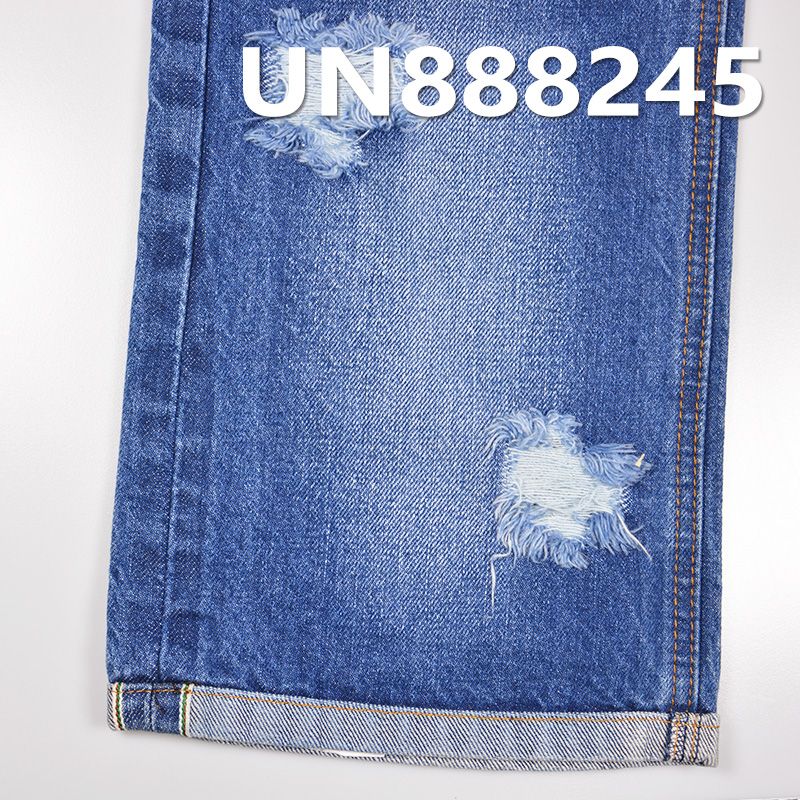 全棉竹節彩棉底紅邊牛仔 12.3oz 32/33" UN888245