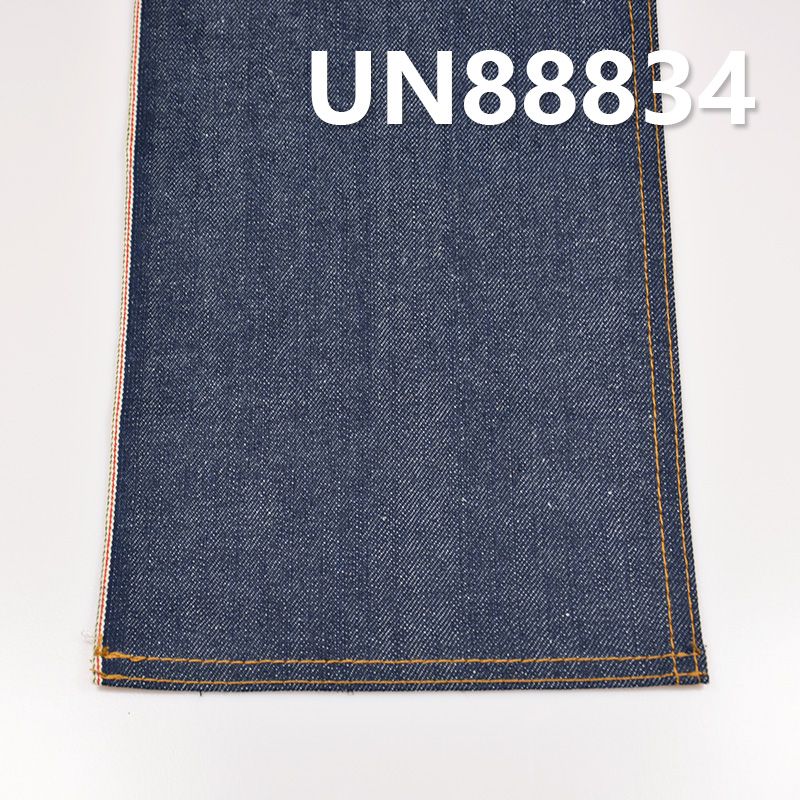 66%棉,34%麻竹节右斜红边牛仔布 11.4oz 32/33" UN88834