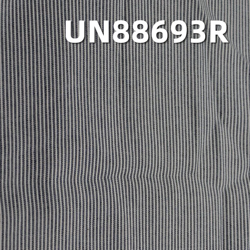 全棉牛仔布|5安士(oz)纯棉退浆条纹牛仔布|平纹兰白条牛仔布|牛仔裤 牛仔裙 牛仔衬衫面料