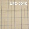 双紗卡其色騎兵斜色織格仔布 217g/m² 57/58" UPC-004C