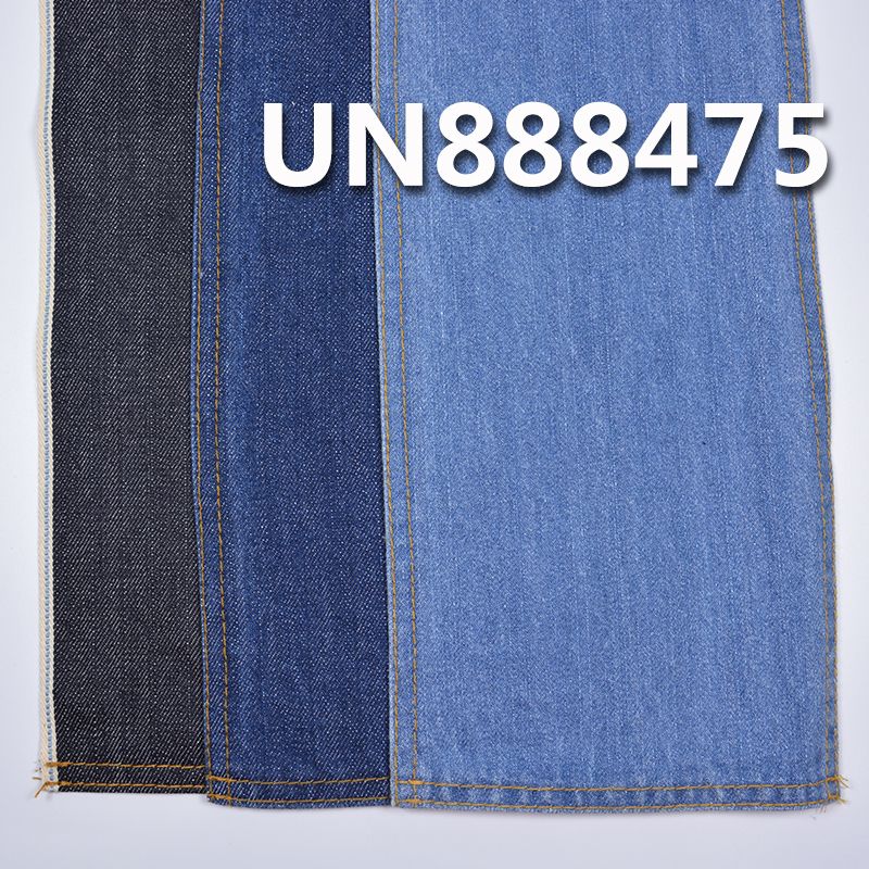 全棉竹節右斜紅邊牛仔布 11.3oz 30/31" UN888475