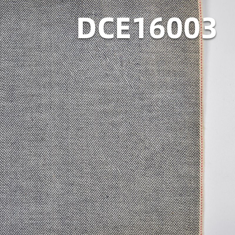 全棉斜紋退漿紅邊牛仔布 29/30" 11.5oz DCE16003 #191-藍牛紅白邊