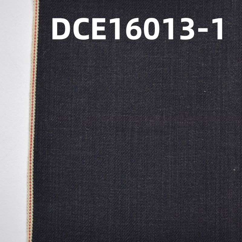 全棉右斜红边牛仔布 11.9oz 30/31" DCE16013-1