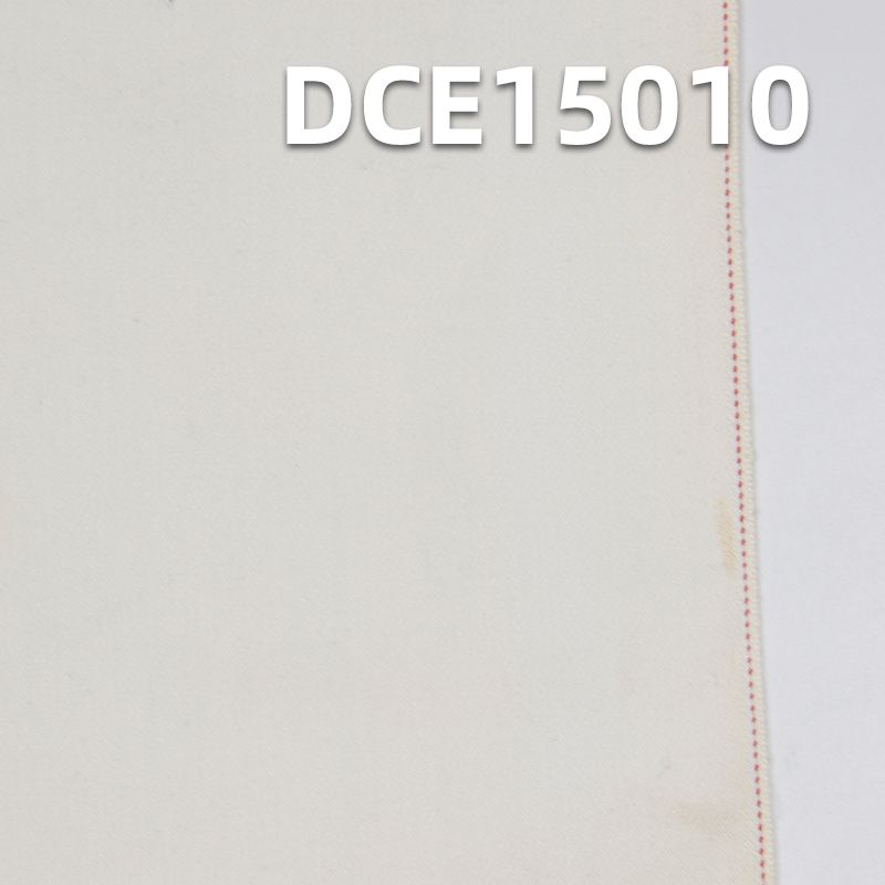 98%棉2%氨綸 棉彈力左斜紅邊牛仔布 33/34” 9.6oz DCE15010