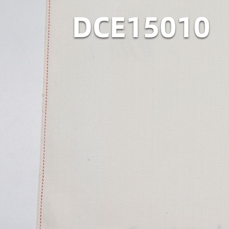 98%棉2%氨纶 棉弹力左斜红边牛仔布 33/34” 9.6oz DCE15010