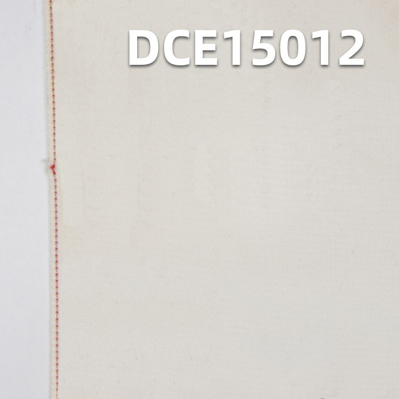 全棉燈芯條紅邊牛仔布 35/36" 7.6oz DCE15012