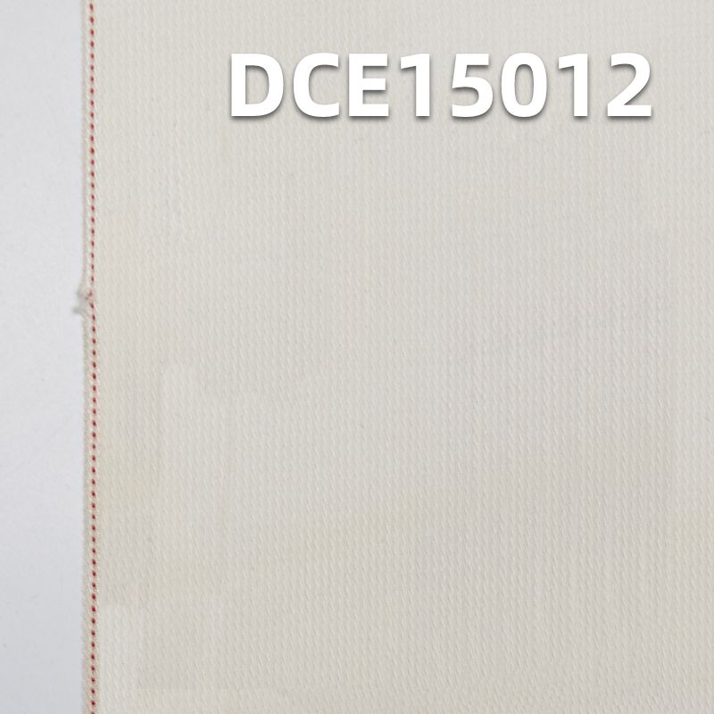 全棉灯芯条红边牛仔布 35/36" 7.6oz DCE15012