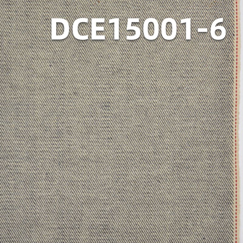 牛仔布 DCE15001-6 厂家现货特价 面料 全棉红边牛仔布 11OZ 30/31"