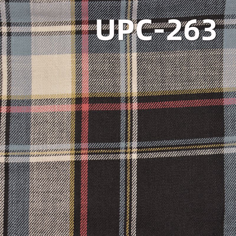 全棉学院风色织格子 4.7OZ 57.5" UPC-263