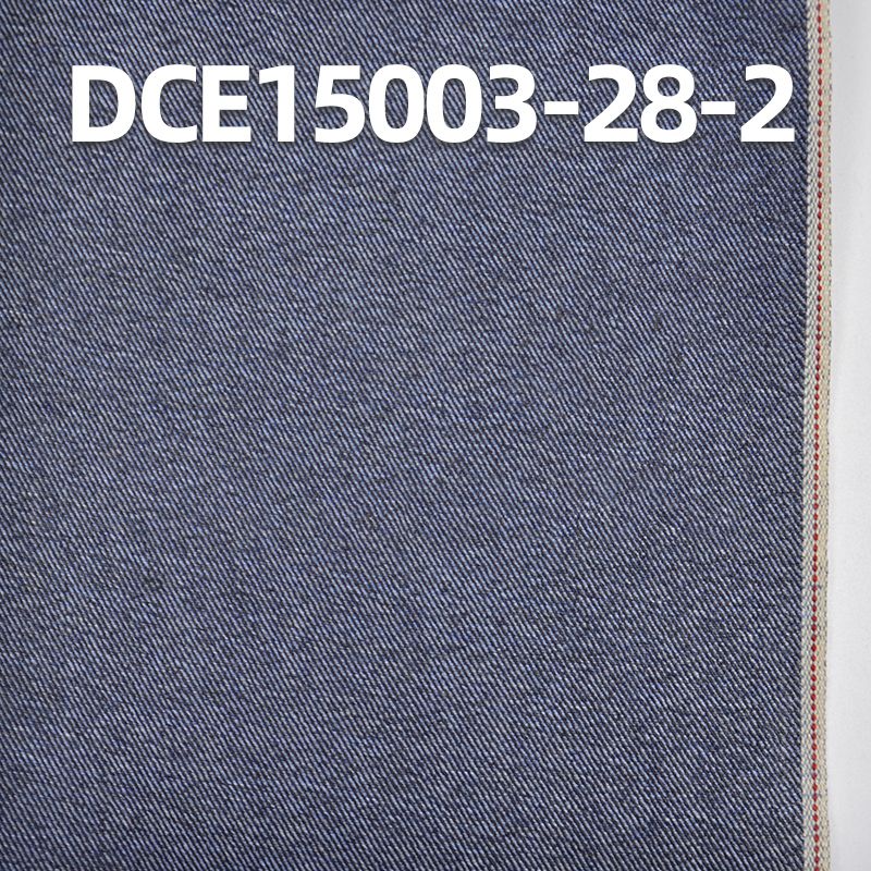 棉滌斜紋紅邊牛仔布 10.5oz 32/33" DCE15003-28-2