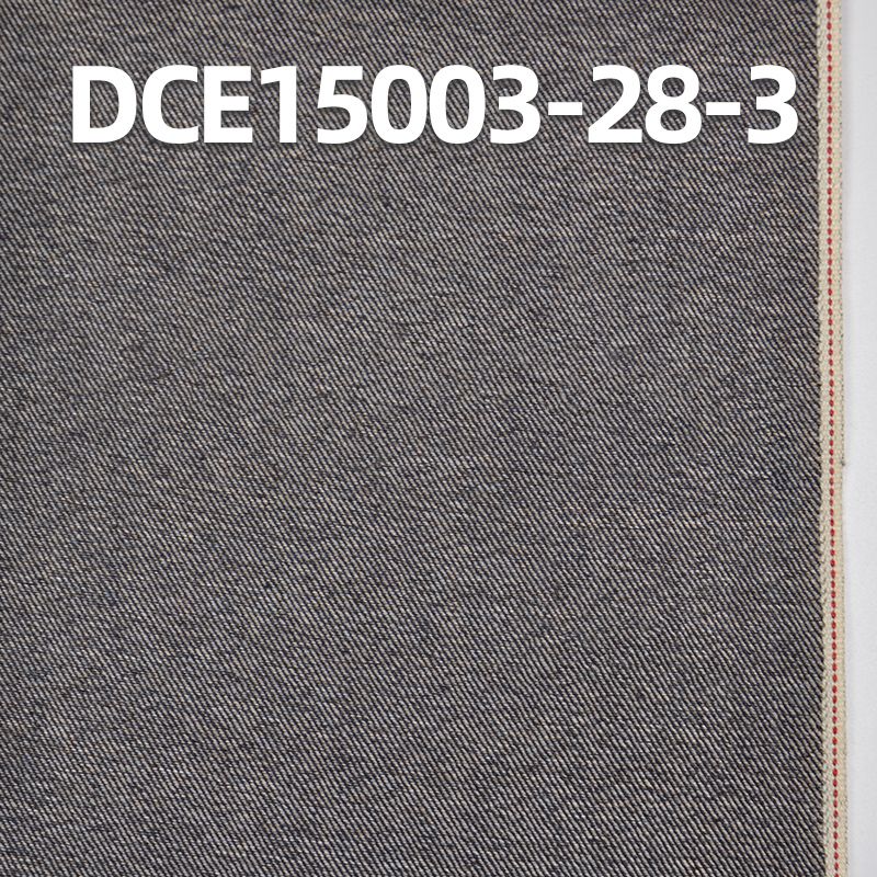 棉涤斜纹红边牛仔布 10.7oz 32/33” DCE15003-28-3