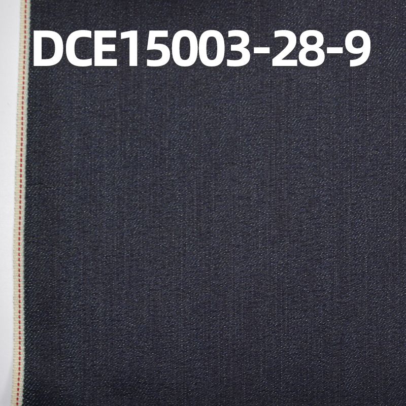 棉涤右斜红边牛仔布 10.7oz 23/24" DCE15003-28-9