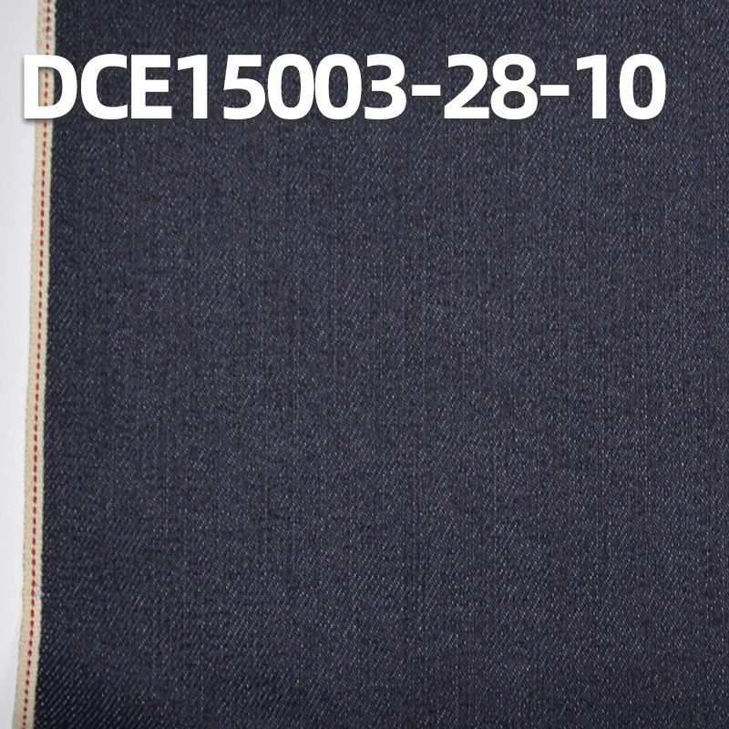 棉滌彈力右斜紅邊牛仔布 11.1oz 31/32" DCE15003-28-10