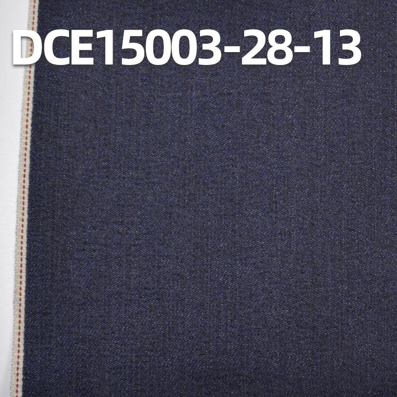 棉滌右斜紅邊牛仔布 11.2oz 32/33" DCE15003-28-13