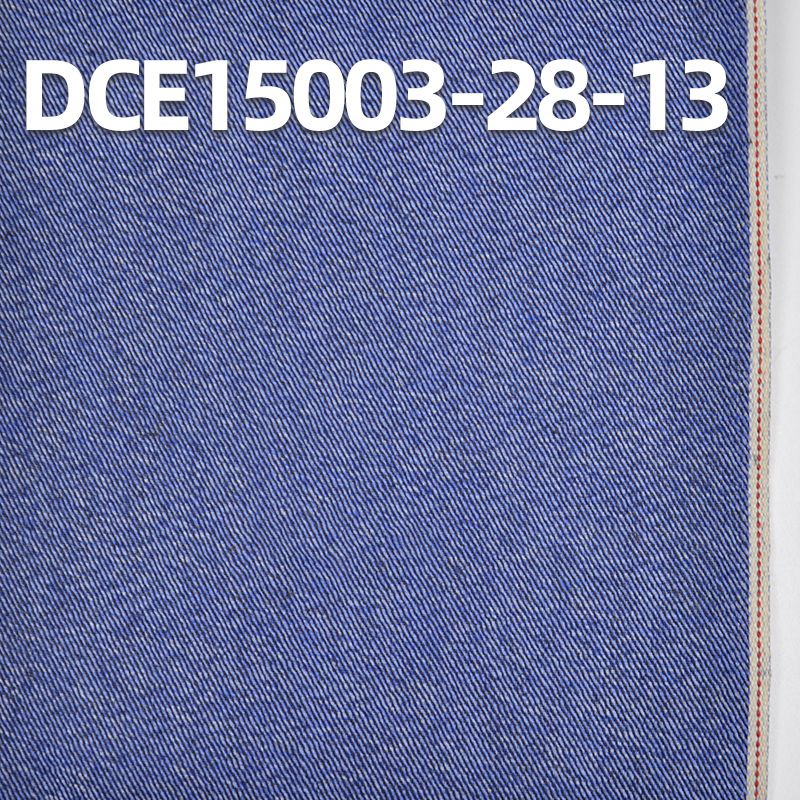 棉涤右斜红边牛仔布 11.2oz 32/33" DCE15003-28-13