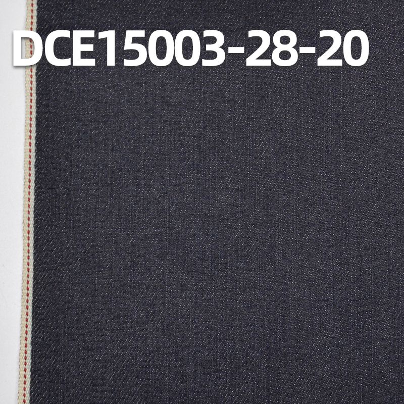 棉滌斜紋紅邊牛仔布 11.2oz 31/32” DCE15003-28-20