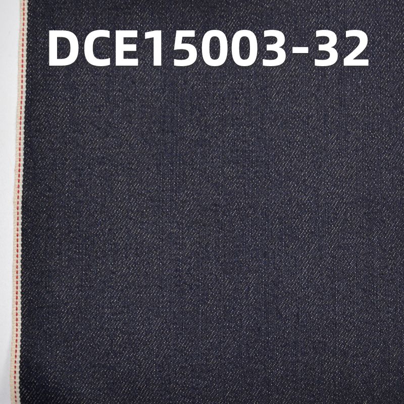 棉涤右斜红边牛仔布 10oz 31/32” DCE15003-32