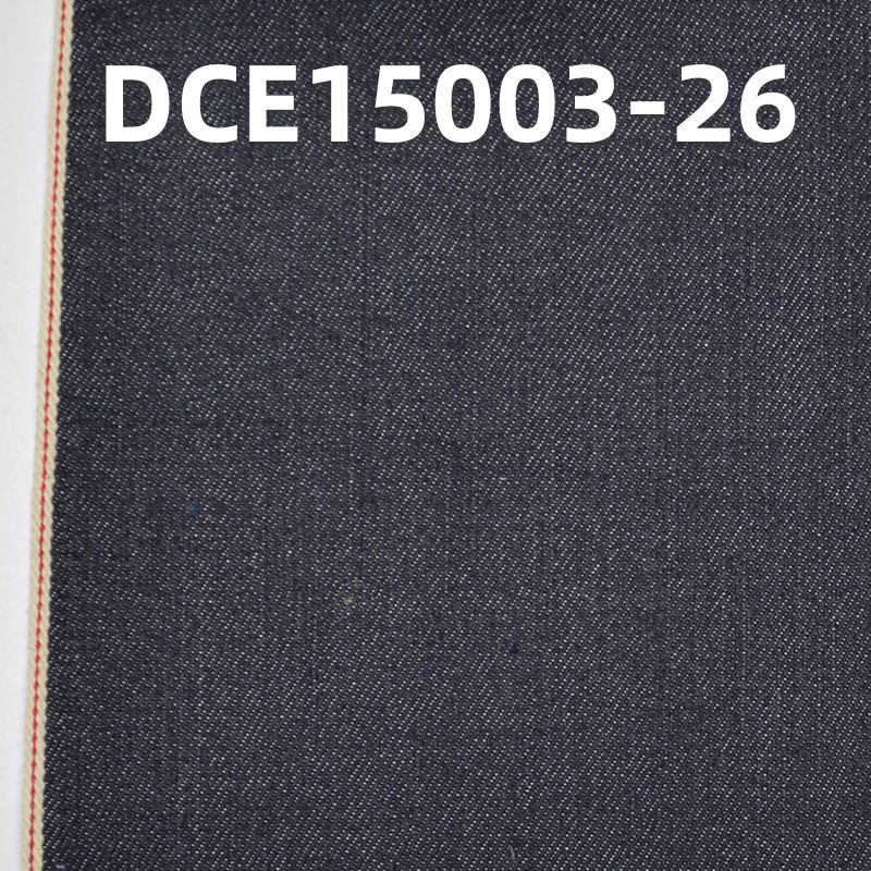 棉弹力右斜红边牛仔布 11oz 31/32" DCE15003-26