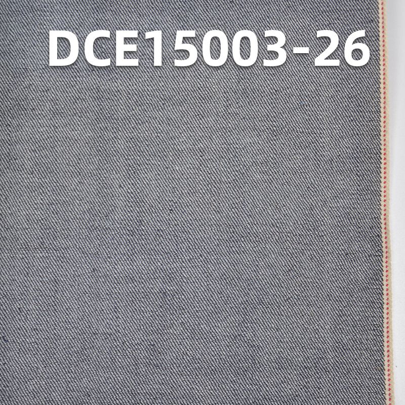 棉彈力右斜紅邊牛仔布 11oz 31/32" DCE15003-26