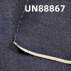 100%棉竹節右斜彩棉底紅邊牛仔布 14.5oz 32" UN88867