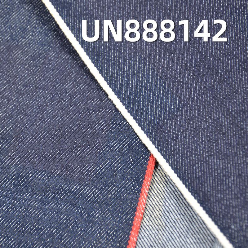 全棉右斜红边牛仔布 12.4oz 32" UN888142