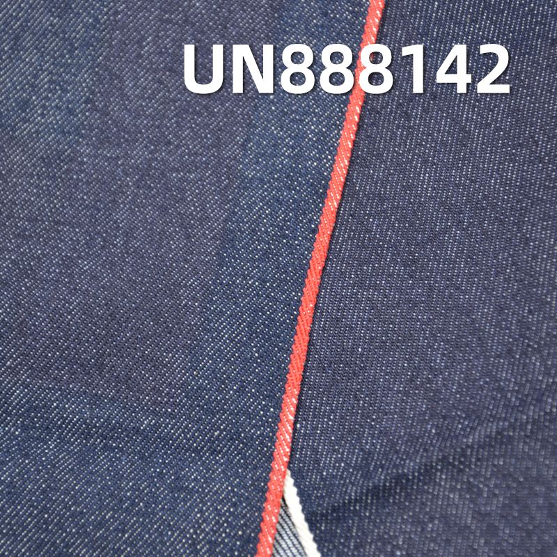 全棉右斜红边牛仔布 12.4oz 32" UN888142