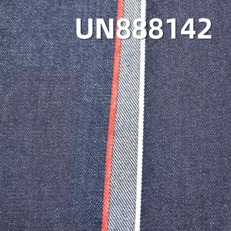 全棉右斜红边牛仔布 12.4oz 32" UN888142