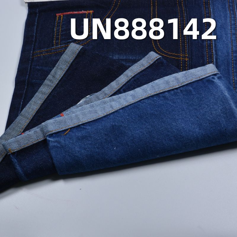 全棉右斜紅邊牛仔布 12.4oz 32" UN888142