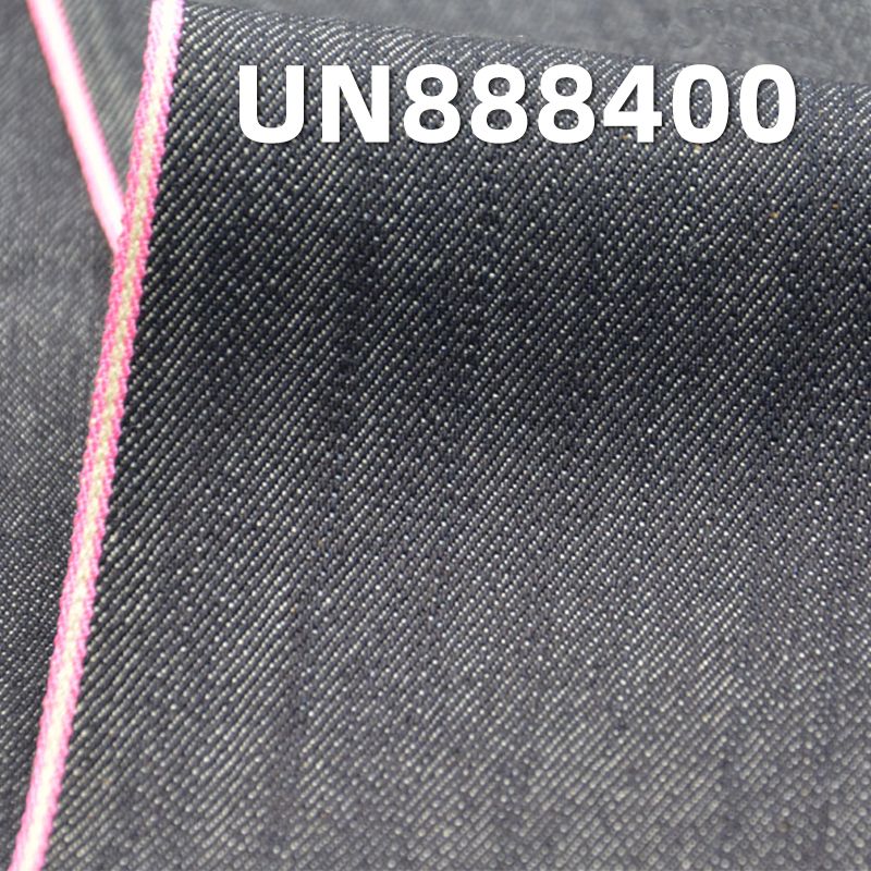 100%棉竹节右斜红边牛仔布 14.5oz 29/30" UN888400