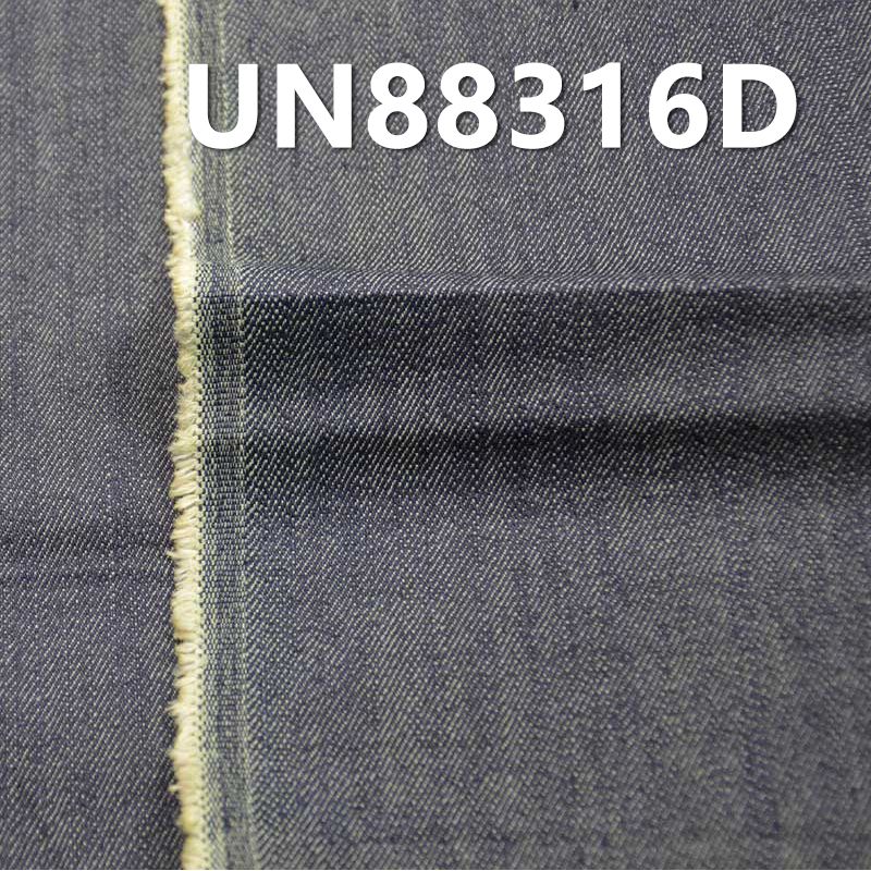 彈力竹節牛仔染色 13.6oz 52/53" 四片"Z"斜彈力竹節牛仔染色 UN88316D