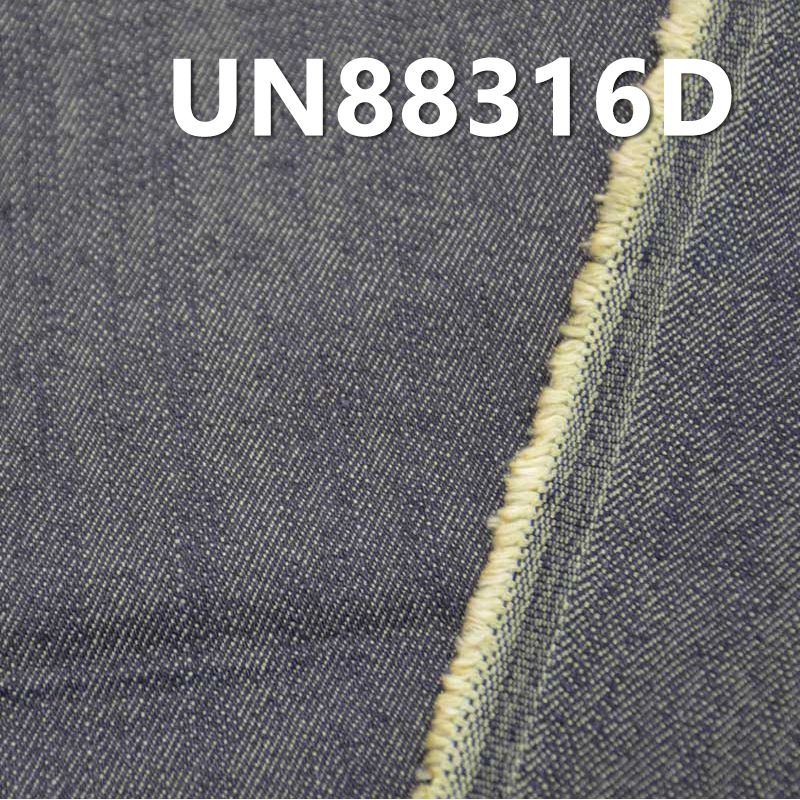 彈力竹節牛仔染色 13.6oz 52/53" 四片"Z"斜彈力竹節牛仔染色 UN88316D