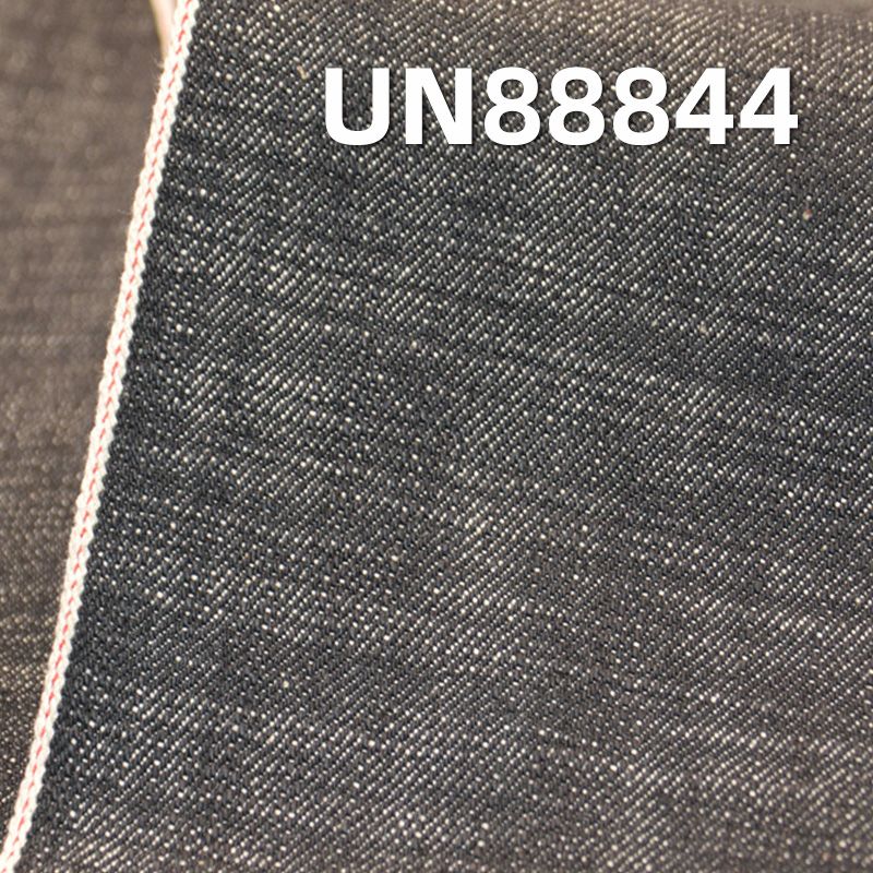 100%棉竹节右斜红邊牛仔布 13.8oz 32/33" UN88844